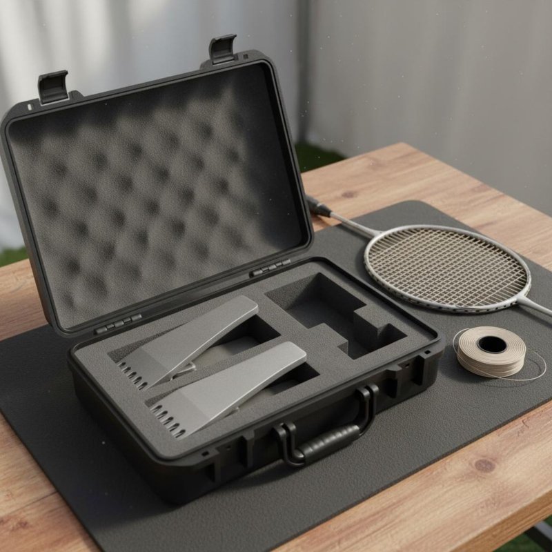 Badminton Rs - Badmintonracket Vliegende klem Constructie van aluminiumlegering