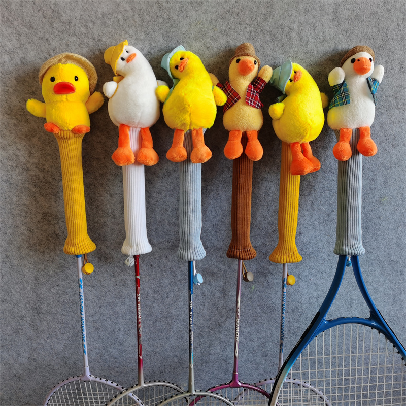 Badminton Anime - Eend Badminton Racket Handvat Cover Cartoon