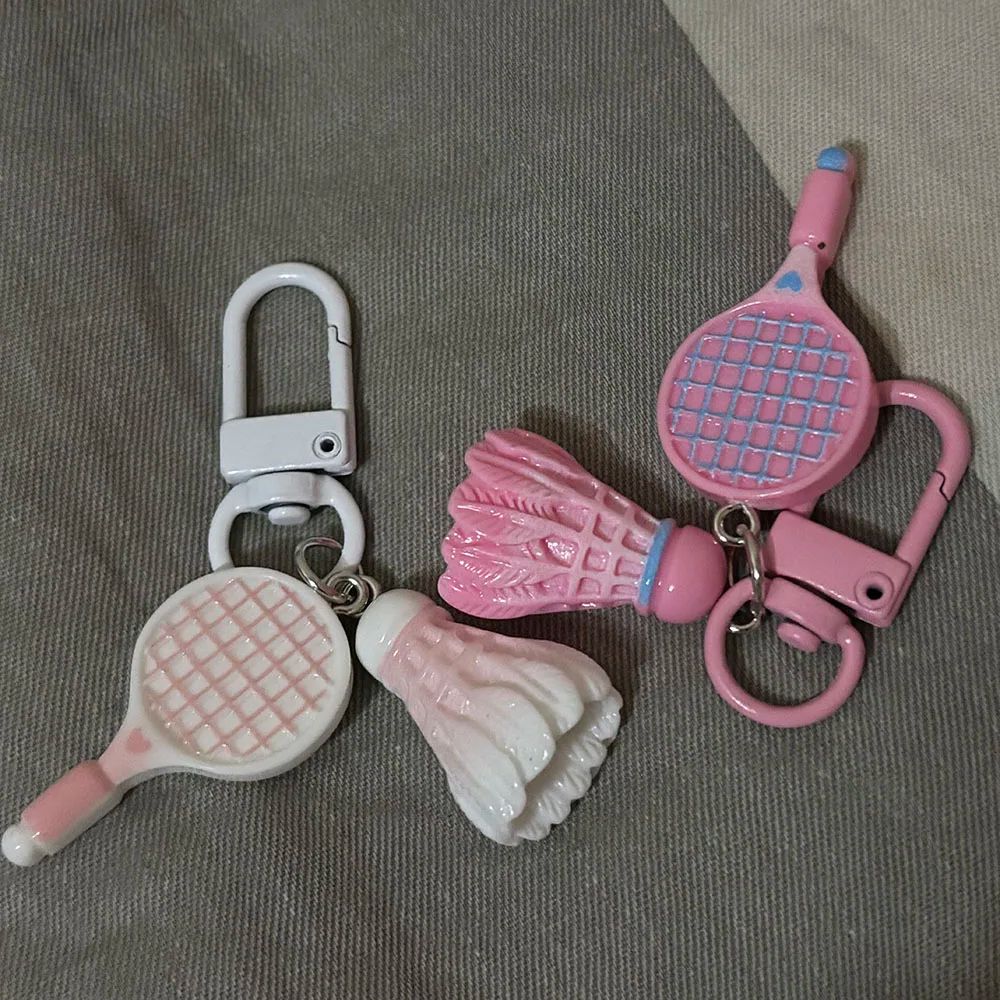 Badminton Anime - 1pc Simulatie Badminton Racket Sleutelhanger Persoonlijkheid