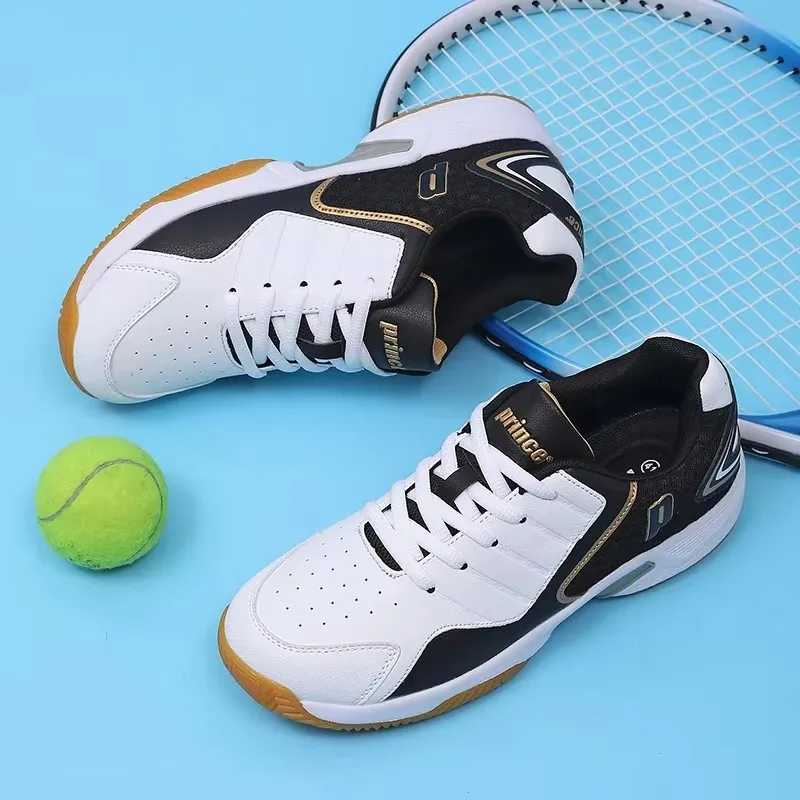 Badminton Footwork - Professionele heren dames leren badmintonschoenen paar