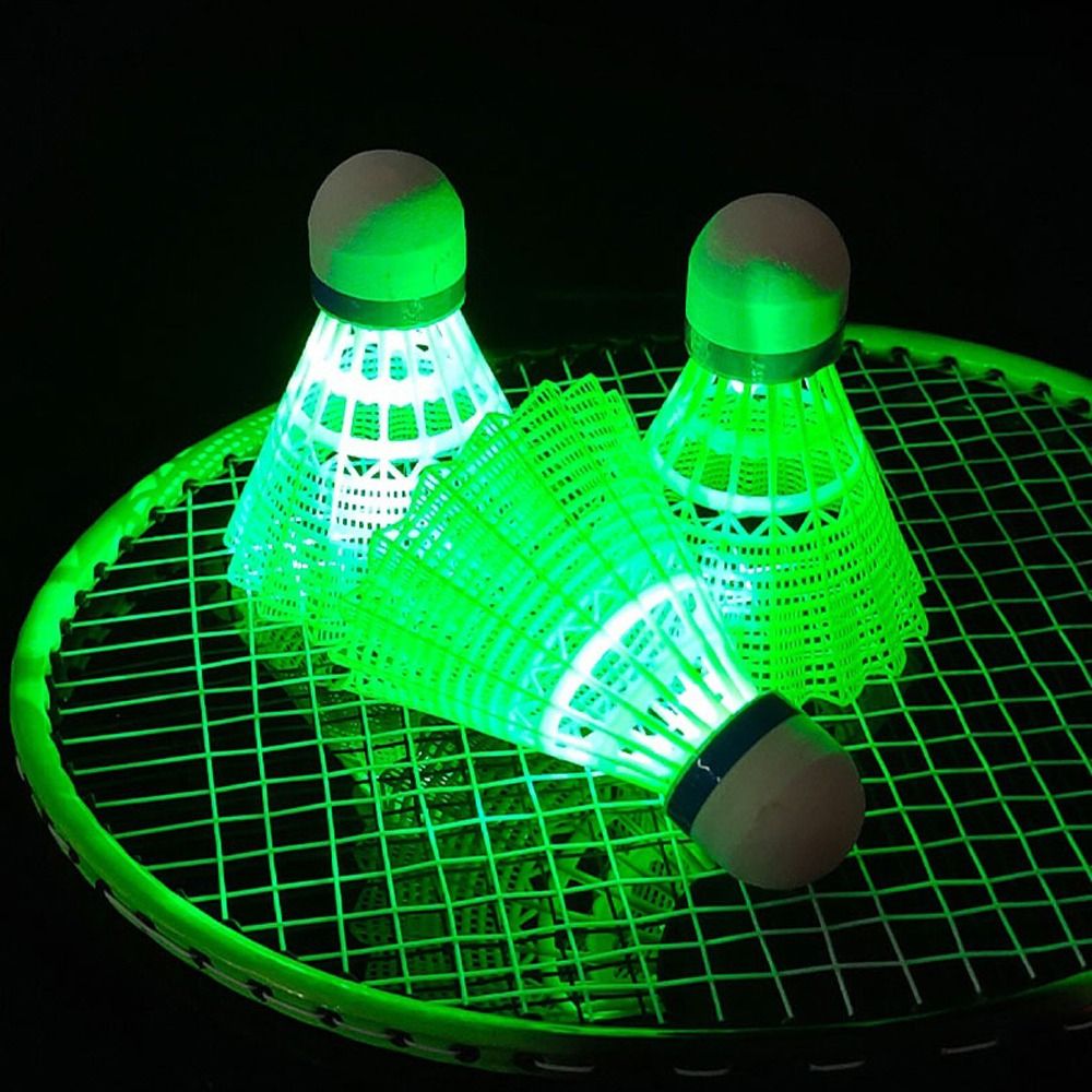 Badminton League - Oplichtende LED-badminton Gloeiende verlichtingsballen Lichtgevende badmintonballen