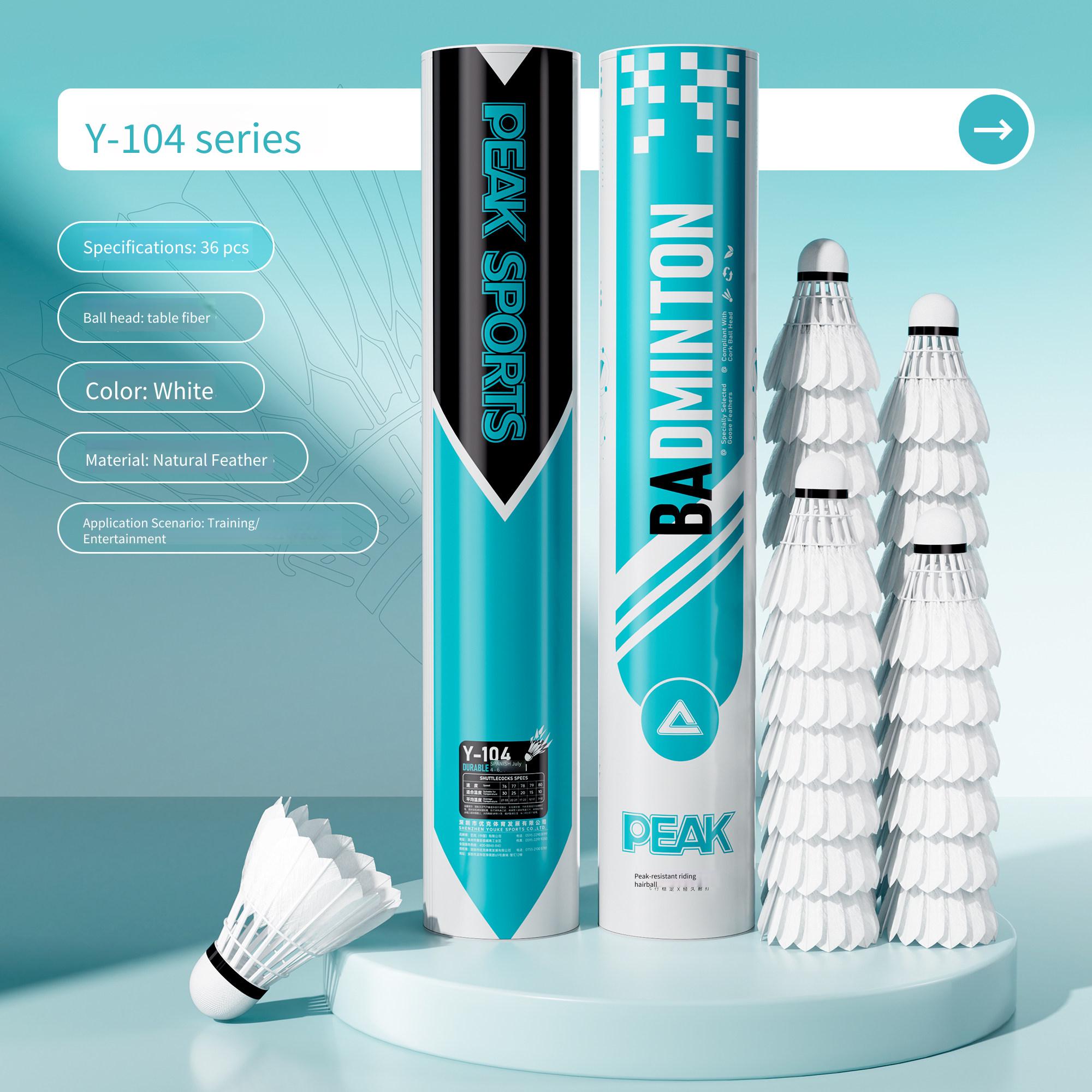 PEAK Ganzenveren Badminton Off - Badminton Victor recensie en prijs