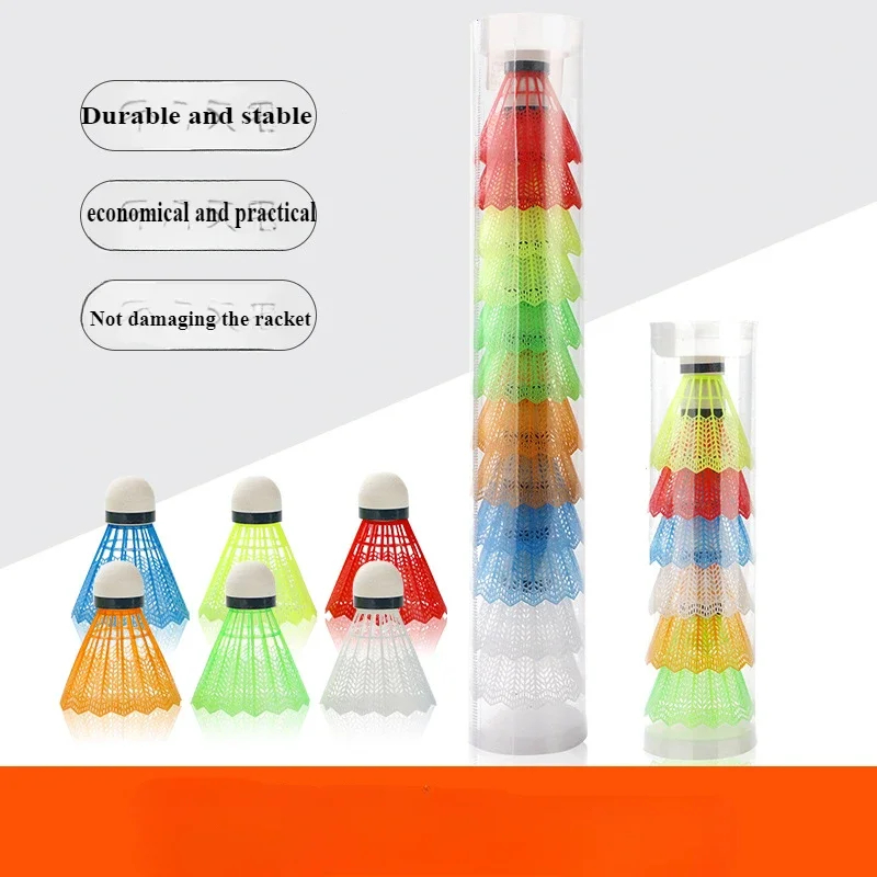 12 stuks/set kleurrijke shuttl - Badminton League recensie en prijs