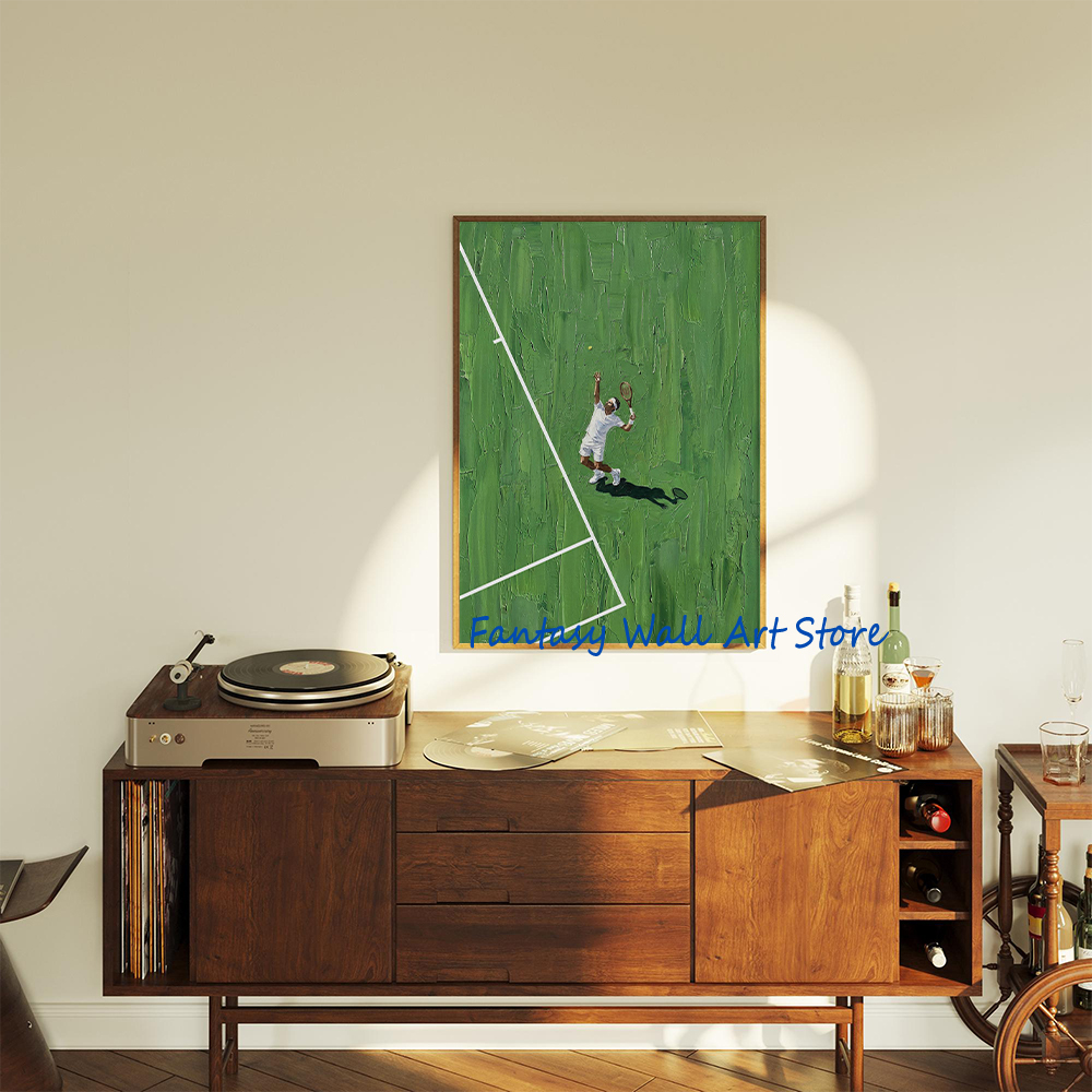 Tennisposter Wereldkampioen Te - Badminton League recensie en prijs