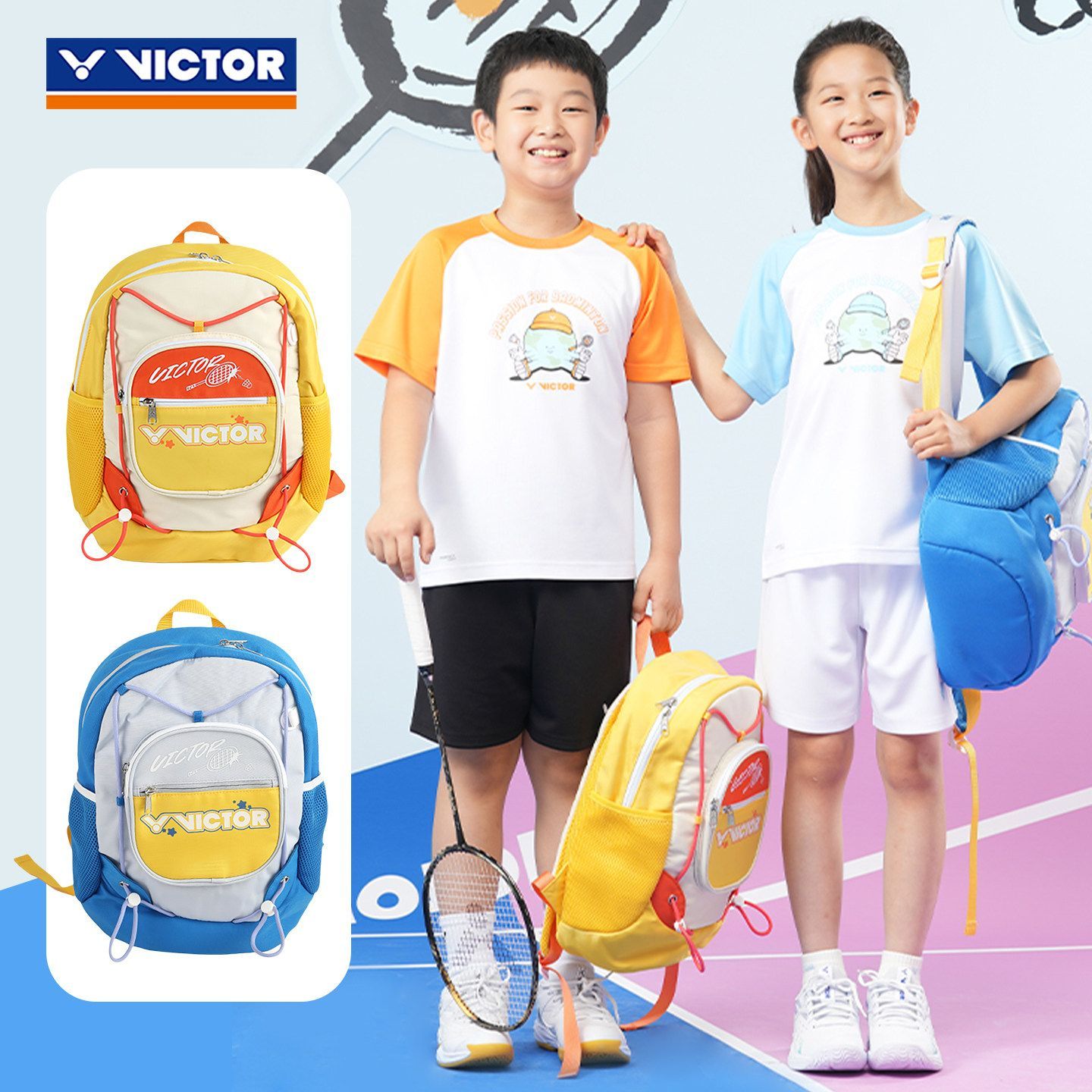 VICTOR BR012JR Badmintonrugzak - Badminton Victor recensie en prijs