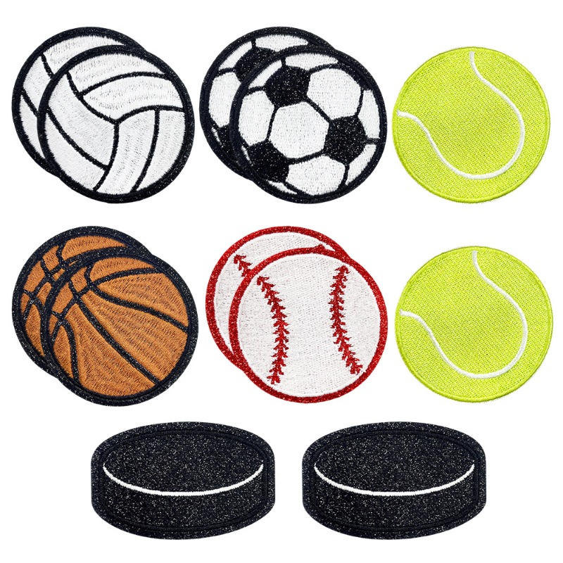 Glitter Sport Honkbal Voetbal  - Badminton Logo recensie en prijs
